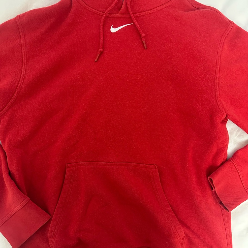 Nike Vibrant Red Pullover Hoodie